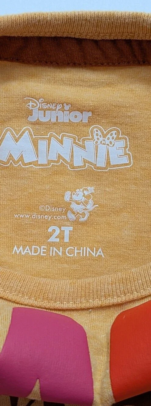 DISNEY JUNIOR, Minnie Mouse 3 Piece Set,      Size 2T